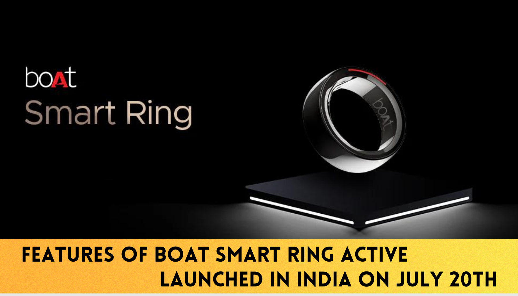 boAt Smart Ring Active